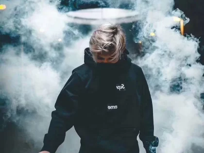 Replica SUP x CDG Split Box logo Hoodie