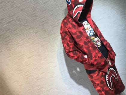 Replica Bape Color Camo Shark Sweater OT