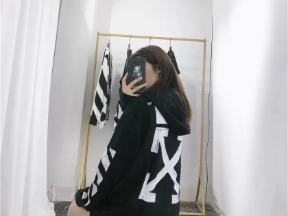 Replica OW Off White Classic Arrow Hoodie