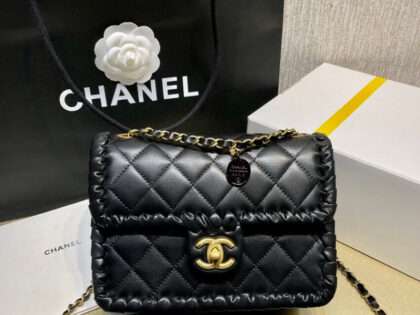 Replica Chanel Caviar Quilted Wallet On Chain Woc Gold Hardware