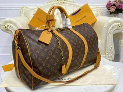 Replica Louis Vuitton Monogram Canvas Keepall Bandouliere 50