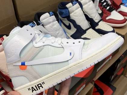 Replica OFF-WHITE x Air Jordan OW AJ1 Retro High OG "Chicago"