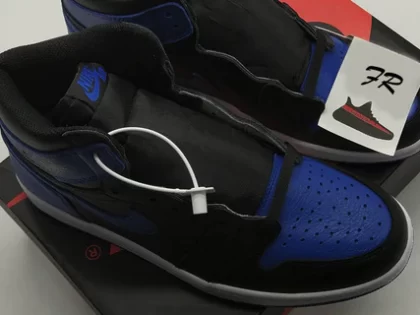 Replica AJ1 High OG Black Royal Retro