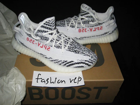 Replica PK God Yeezy Boost 350 v2 Zebra - Image 3