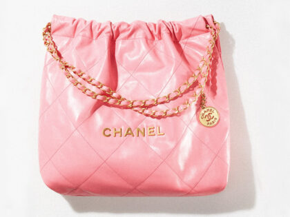 Replica Chanel 22 Handbag in Shiny Calfskin