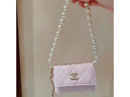 Replica Chanel Lambskin Belt Bag Pink
