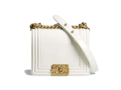 Replica Chanel Lambskin Quilted Chanel 19 Waist Bag Black