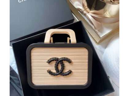 Replica Chanel Canvas Large Deauville Pearl Tote Bag