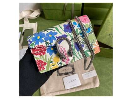 Replica Gucci Dionysus Ken Scott Print Super Mini Bag Ivory