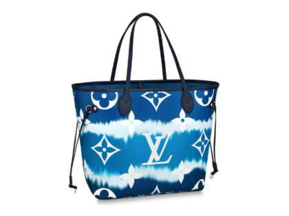 Replica Louis Vuitton LV Escale Neverfull MM Blue