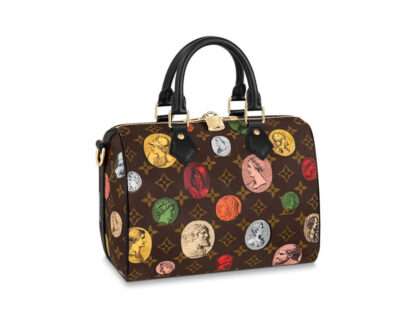 Replica Louis Vuitton Monogram Cameo Printed Speedy Bandouliere 25