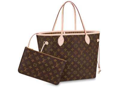 Replica Louis Vuitton Monogram Neverfull MM Beige