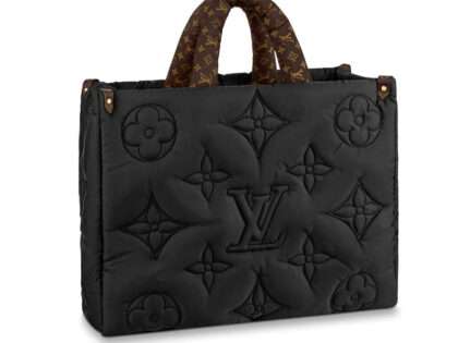 Replica Louis Vuitton Onthego GM Black or Beige or Khaki Green