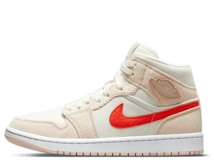 Replica Air Jordan 1 Mid SE 'Corduroy' For Women #AJ0303
