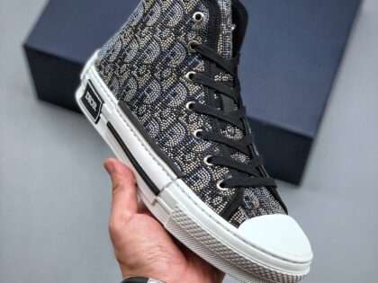 Replica Dior B23 Oblique High Top Sneakers #DS058