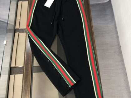 Replica Gucci Jacquard Drawstring Sweat Pants #GCP001