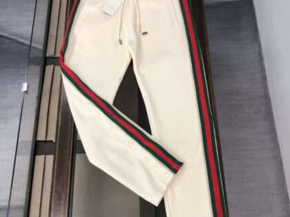 Replica Gucci Jacquard Drawstring Sweat Pants #GCP002