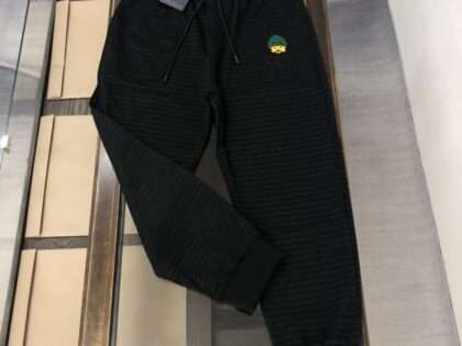 Replica Louis Vuitton 2022 New Animal Embroidery Drawstring Sweatpants #LP003