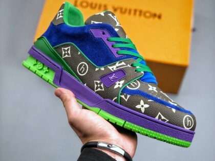 Replica Louis Vuitton New Trainer Sneaker #LVS032