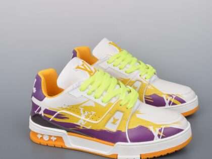 Replica Louis Vuitton Trainer Sneaker Low #LVS057
