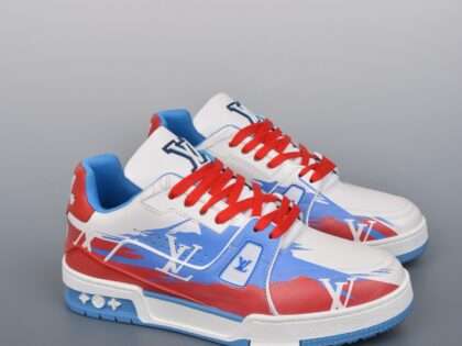 Replica Louis Vuitton Trainer Sneaker Low #LVS058