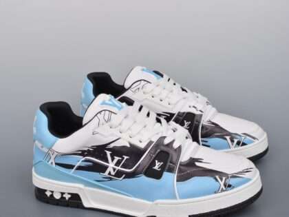 Replica Louis Vuitton Trainer Sneaker Low #LVS060