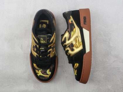 Replica Fendi x Versace Fendi Match Black #FDS013