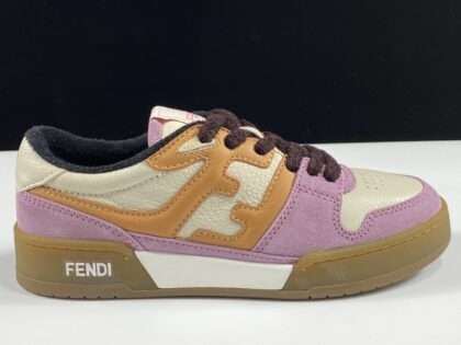 Replica Fendi Match Panelled Low-Top Sneakers #FDS029