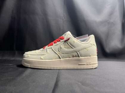 Replica Nike Air Force 1 07 Low Denim University Red #AF076