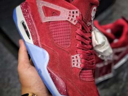 Replica Air Jordan 4 IV Retro "Oklahoma Sooners" PE For Men #AJ4062