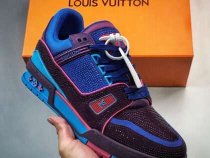 Replica Louis Vuitton Trainer Sneaker Low #LVS063