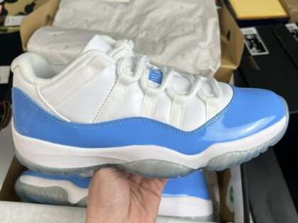 Replica Air Jordan 11 XI Low “White Blue”#AJ11-007
