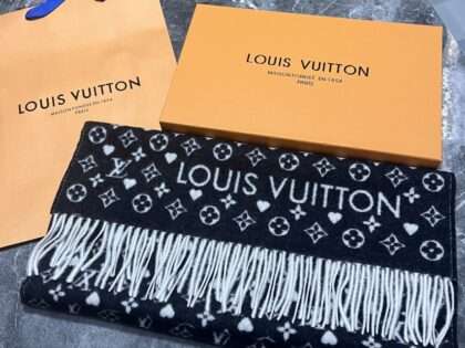 Replica Louis Vuttion Scarves Black#SYS002