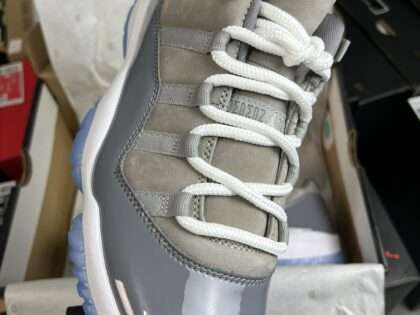 Replica Air Jordan 11 XI Low “Navy Grey”#AJ11-003