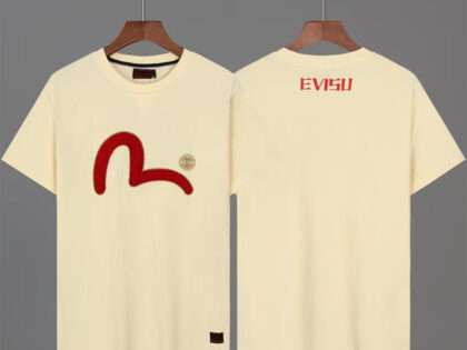 Replica EVISU 2023SS New Crew Neck T-shirts #HT048