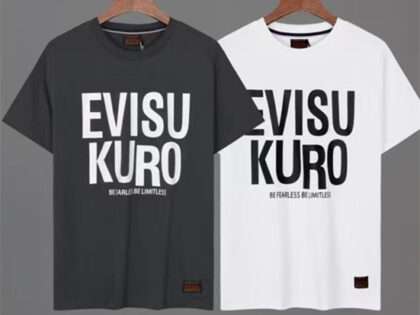 Replica EVISU 2023SS New Crew Neck T-shirts #HT050