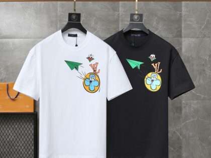 Replica LV 2023SS New Crew Neck T-shirts For Unisex #HT076