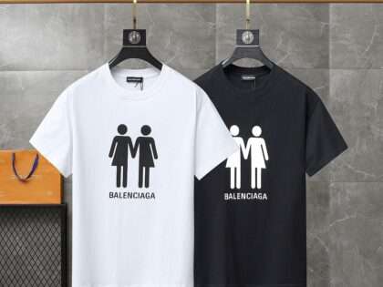 Replica Balenciga New Crew Neck T-shirts For Unisex #HTS08