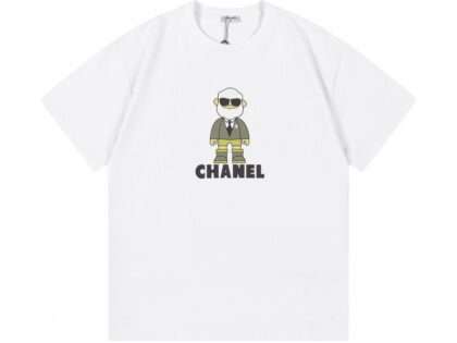 Replica CHANEL Crew Neck T-shirts For Unisex #HT087