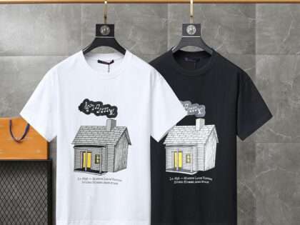 Replica LV New Crew Neck T-shirts For Unisex #HTS09