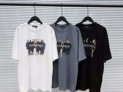 Replica Balenciga New Crew Neck T-shirts For Unisex #HTS153