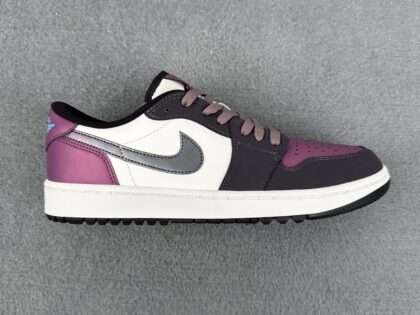 Replica Air Jordan 1 Low Golf NRG “Purple Smoke” DZ9787-155#AJ1-025