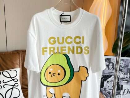 Replica GUCCI Friends Print Cotton New T-shirts For Unisex#HTS166