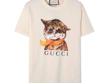 Replica GUCCI Cute Cat New T-shirts For Women#HTS169