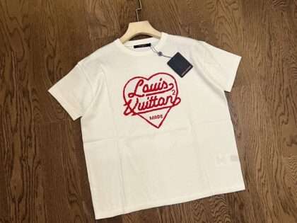 Replica Louis Vuitton New Crew Neck T-shirts For Unisex#HTS192