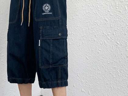 Replica Chrome Hearts 2023SS New Short Jeans For Men#HTS196