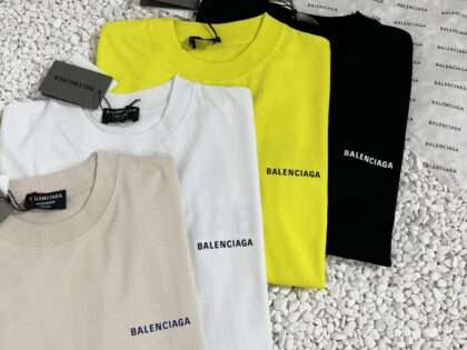 Replica Balenciga New Crew Neck T-shirts Letter Design For Unisex#HTS205
