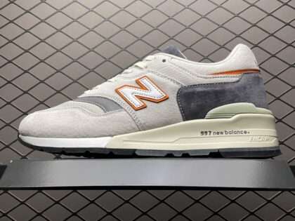 Replica New Balance "Explore by Sea" (Grey / Orange) OG Mens