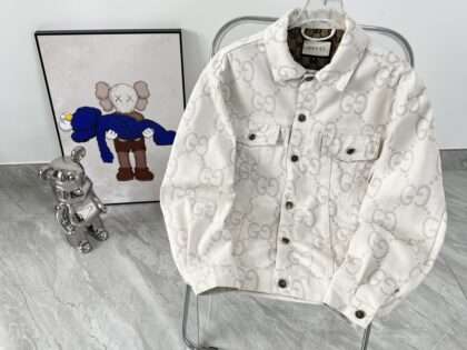 Replica Gucci GG Print New Demin Jackets