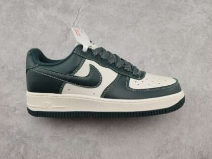 Replica Nike Air Force 1 Low ’07 Beige White Army Green